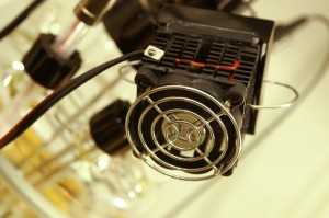 Kühlfinger Peltier für Mediumkühlung eingesetzt im Bioreaktor MINIFOR LAMBDA Nr 800087