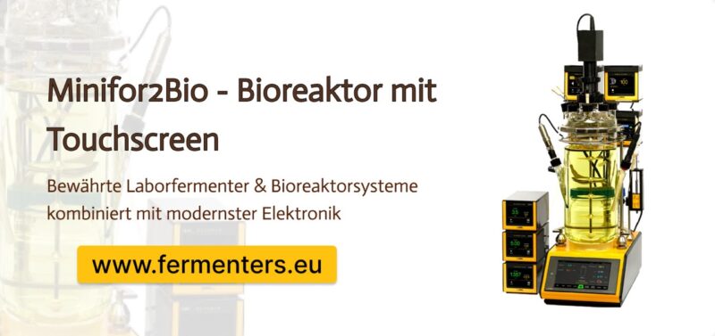 LAMBDA Minifor2Bio link auf www.fermenters.eu/de/