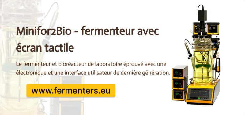 LAMBDA Minifor2Bio fermenteur sur www.fermenters.eu/fr/