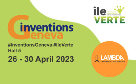 LAMBDA bis zum 30. April 2023 an der L'Île Verte in Genf im Salon des Inventions, Halle 5!