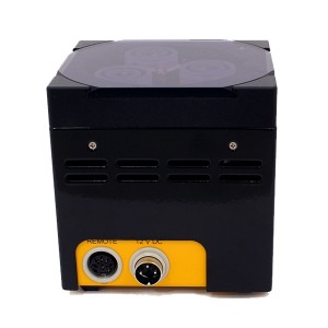 LAMBDA MULTIFLOW Rückseite mit elektr. Anschlüssen, Fernsteuerung (analog, digital)