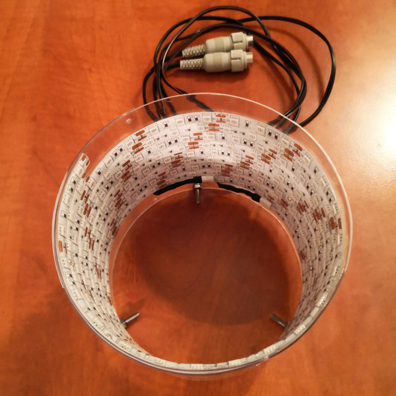 LED & Halterung für LAMBDA MINIFOR Photobioreaktorgefässe